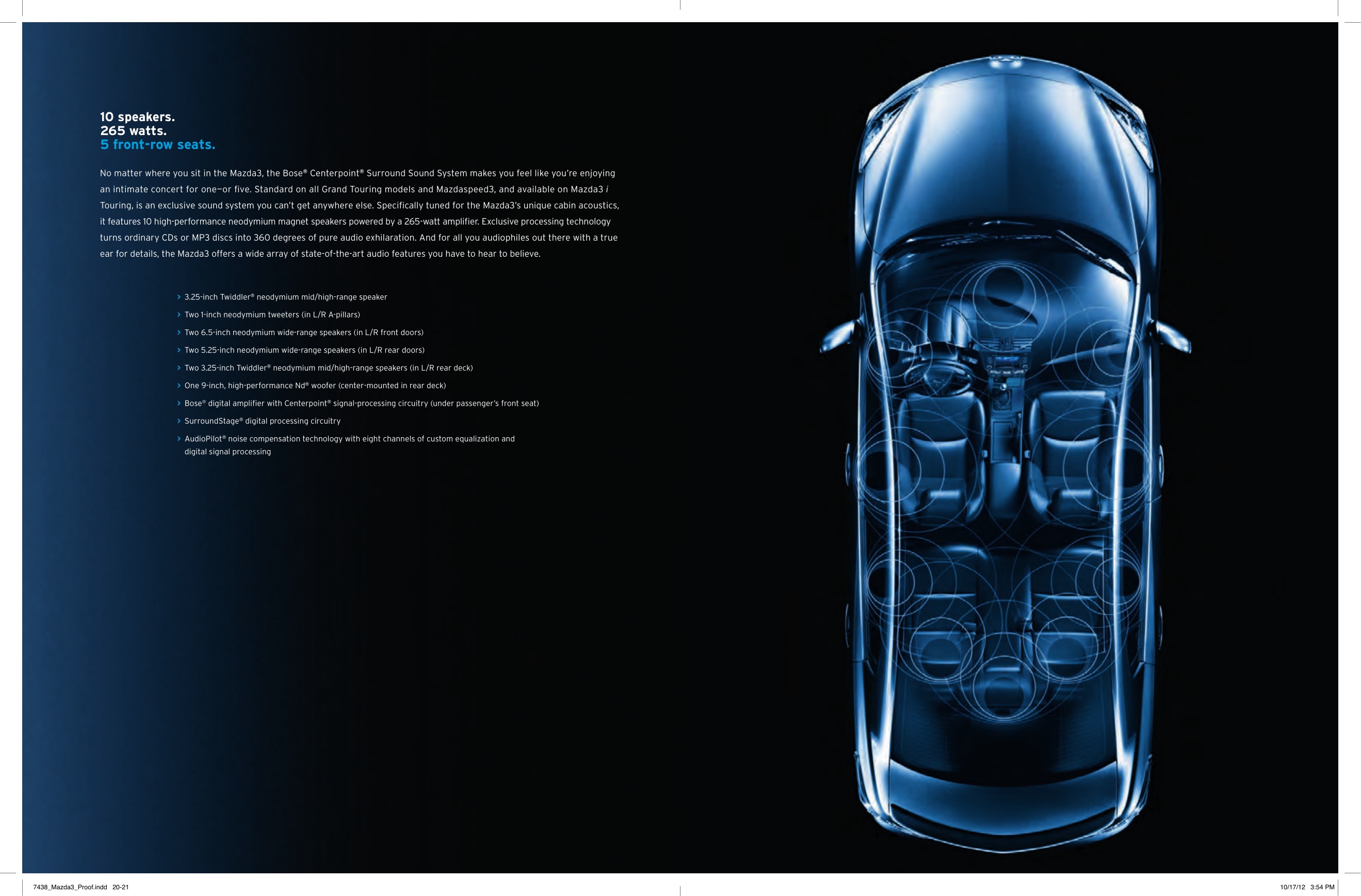2013 Mazda 3 Brochure Page 8